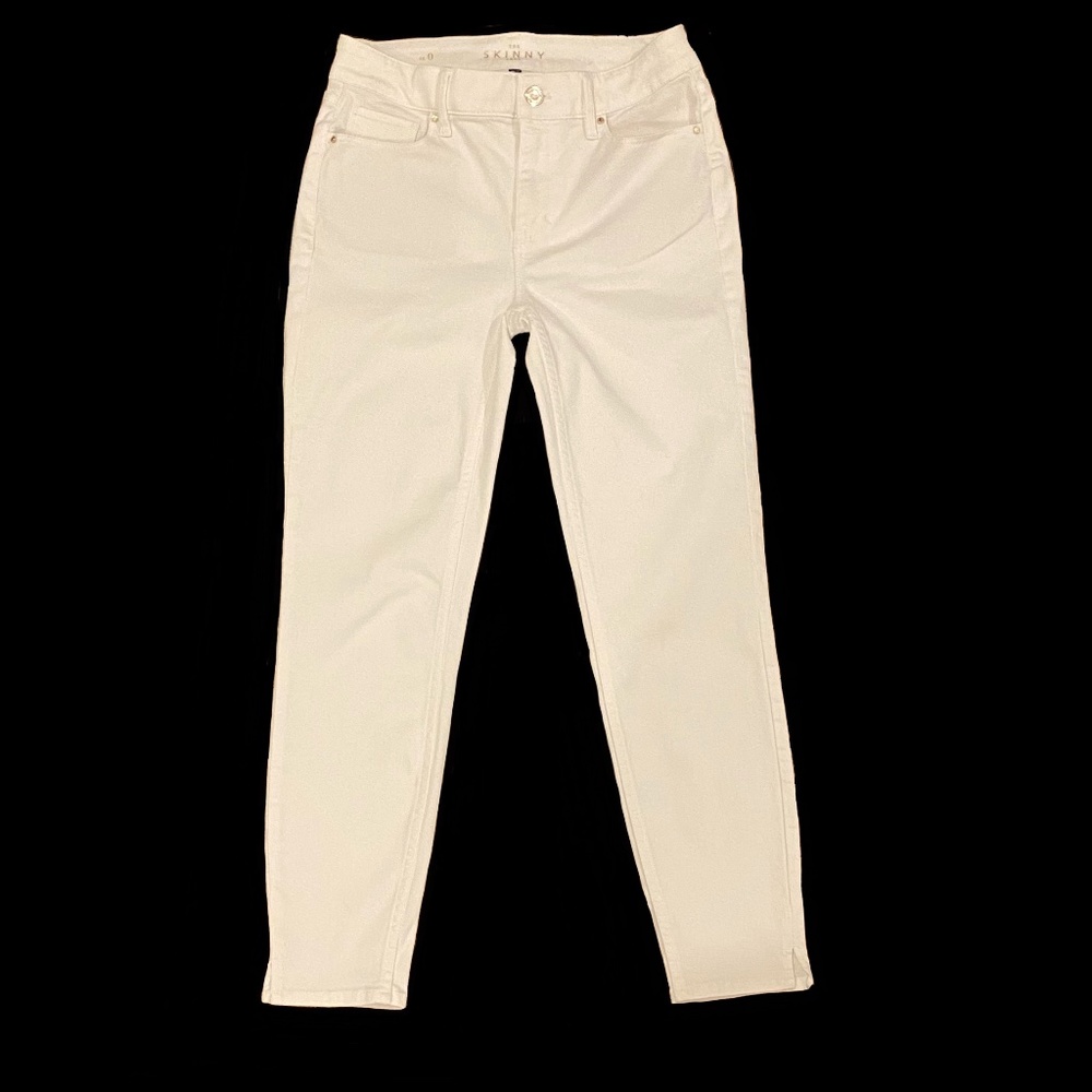 White House Black Market White Denim Size 0